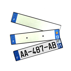 <span class=keywords><strong>Pas</strong></span> <span class=keywords><strong>cher</strong></span> Professionnel En Métal Blanc Personnalisé Euro Inde Voiture Plaque D'<span class=keywords><strong>immatriculation</strong></span> - Product Image 2