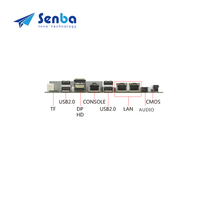 N509S6 Motherboard Nas terbaik dengan Celeron N5095A 2 Lan 4K 6 * SATA 2 * DDR4 1 * PCIE3.0 X4 Motherboards