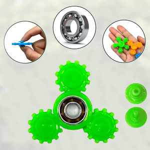 8 Diseños de Mini Juguetes Giratorios de Plástico para Dedos, Fidget Toys para Niños, 2 Pulgadas 5cm 50mm, Juguetes Cápsula - Product Image 5