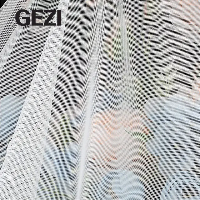 100% Nylon Polyamide Transparent Mosquito Net Soft Tulle Mesh Fabric Roll For Kid Skirt Wedding Dress / 95% Polyester 5% Spandex