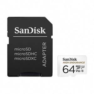 Scheda <span class=keywords><strong>SD</strong></span> ad Alta Velocità SanDisk High Endurance, Memoria <span class=keywords><strong>32GB</strong></span> 64GB 128GB 256GB, <span class=keywords><strong>Micro</strong></span> TF <span class=keywords><strong>SD</strong></span> con Adattatore <span class=keywords><strong>SD</strong></span> per Fotocamera 4K - Product Image 5