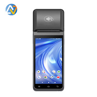 Máquina de Pago Móvil NORYOX NB55 con Sistema POS Android 4G NFC, Terminal POS Portátil, Mini Terminal de Pago Móvil