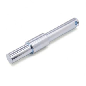Fabricante de piezas personalizadas para torno CNC: Pasador de eje sin cabeza ranurado cuadrado, pasador galvanizado con zincado azul - Product Image 3