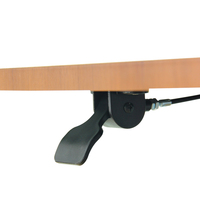Table basse réglable à hauteur pneumatique, meuble pour ordinateur portable, 1 pièce