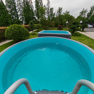 Piscine gonflable en PVC pour villa privée, piscine <span class=keywords><strong>aquatique</strong></span> portable et pliable pour l'extérieur, piscine de relaxation et de jeux aquatiques à domicile - Product Image 4