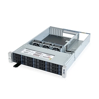 Nas Storage Win Web Server Media Video GPU 2U 12 Bays Dust Dask Server telaio Rail Rail Case Server