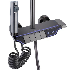 Набор для душа с умным цифровым дисплеем и биде - Product Image 3