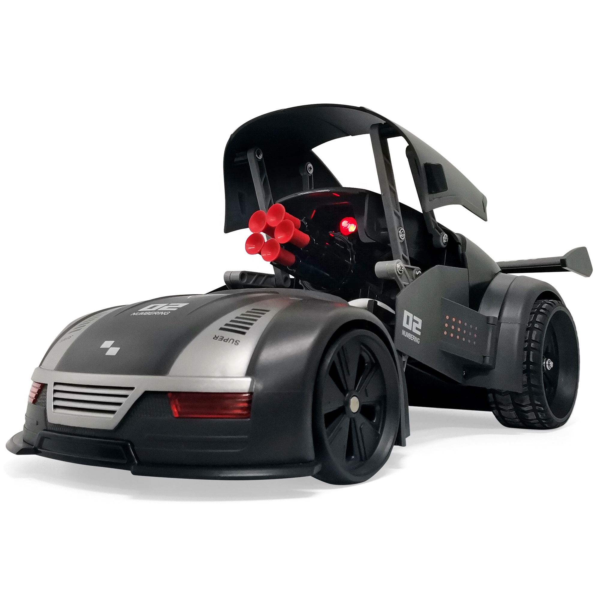 Радиоуправляемые игрушки, деформация автомобиля, радиоуправляемая ракета, игрушечный автомобиль, стреляющая пуля, Радиоуправляемый автомобиль с пулями