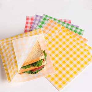 Papier sulfurisé personnalisé pour l'emballage alimentaire, papier sulfurisé pour la cuisson, emballages pour sandwichs - Product Image 1