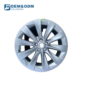 Cerchi in Lega Followwish per Tesla Model <span class=keywords><strong>S</strong></span> 19X8.0J ET40, Qualità OEM, Taglio di Precisione - Nuovi con 1 Anno di Garanzia, Qualità Controllata a Tutta la Lunga del Processo - Product Image 1