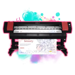 Zoomjet Eco Solvent Flex Banner Wallpaper Poster Canvas Printing Machine Price 6ft Eco Solvent Printer