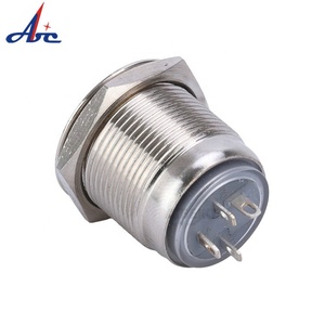 12mm 16mm 19mm 22mm 25mm 28mm 30mm Drucktastenschalter, Verriegelnd und Momentan, Beleuchtet, Wasserdicht - Product Image 2