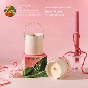 Bougie parfumée à l'huile essentielle d'aromathérapie à base de cire de soja, ornement créatif pour Thanksgiving, fête des mères, Noël, bars - Product Image 6