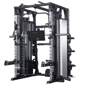 Sử Dụng Thương Mại Đa Chức Năng Điện Giá Thép Ròng Rọc Cáp Máy Smith Pull-up Thanh Cho Nhà Phòng Tập Thể Dục Tập Thể Dục Mục Tiêu Ngực Trở Lại - Product Image 4