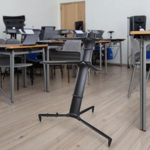 KOOL SOUND 1,2 M Aluminio Negro Avión Teclado Soporte de instrumentos musicales de moda Hecho en China en venta - Product Image 3