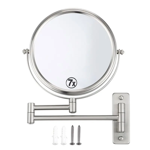 El mejor precio Hotel Extend <span class=keywords><strong>Espejo</strong></span> montado en la pared de rotación de <span class=keywords><strong>360</strong></span> grados con lupa 1X 3X 5X 7X 10X - Product Image 1