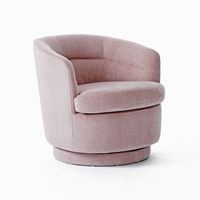 Chaises de bureau pivotantes minimalistes, meubles, dossier cannelé, coussin de siège en forme de nuage, chaises pivotantes modernes