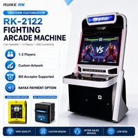 Borne de jeu de combat de qualité commerciale en métal pour aire de jeux intérieure, équipement d'amusement, commande en gros, à monnayeur