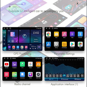 Universal 7 9 10 Zoll Android Car MP5 Radio Player mit GPS-Navigation und WiFi All-in-One Multimedia-Maschine - Product Image 4