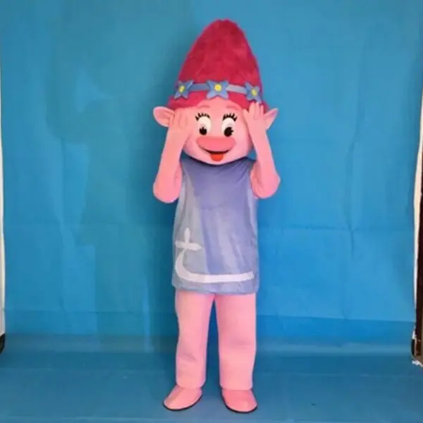 Funtoys Trolls शुभंकर परेड Clowns जन्मदिन कॉस्टयूम फैंसी ड्रेस