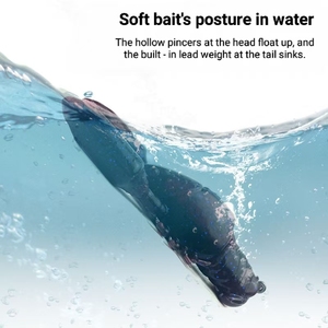 เหยื่อตก<span class=keywords><strong>ปลา</strong></span>ปลอมพิมพ์ลายตัวหนอนสำหรับปลาน้ำเค็มปลาในทะเลสาบและลำธารตัวหนอนว่ายน้ำสำหรับปลากะ<span class=keywords><strong>พง</strong></span> - Product Image 5