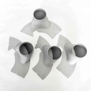Salida de Fluido Integrada de Alto Rendimiento en Aleación de Aluminio AlSi10Mg Impresa en 3D para Optimización del Flujo de Aire de Escape Automotriz - Product Image 1