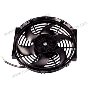 Customized 10'' Universal <strong>Auto</strong> <strong>Electric</strong> Radiator Fan Cooling <strong>System</strong> 12V Curved Blade Red - Product Image 4