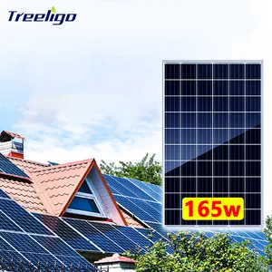 用于家用半电池165W单晶perc太阳能电池板的出色抗PID性能太阳能电池板系统