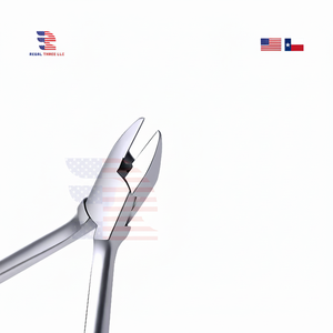 คีมตัดลวดสำหรับจัดฟันด้ามยาวเครื่องตัดแบบแมนนวลสำหรับ0.015 "สายรัดเครื่องมือถอดได้ - Product Image 1