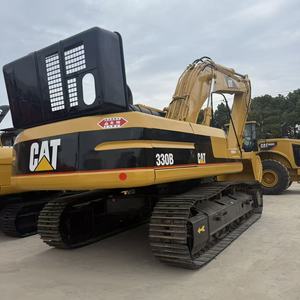 Excavadora de cadenas Caterpillar 330B usada, 30 toneladas, modelo 2024, bomba hidráulica MOOG, motor, equipo de construcción en venta - Product Image 6