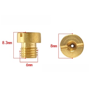 Pièces de moto Kit moteur de vélo Carburateur Dellorto Gicleur principal PHBG VHBT Gicleur principal de course M6 Buse principale - Product Image 5