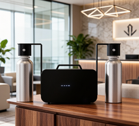Diffuseur d'arômes électrique portable AeroScent, grand diffuseur d'huiles essentielles par nébulisation, machine à diffuser des parfums, mode IA, hôtel, bureau