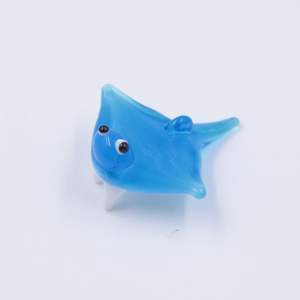 Tượng cá biển thủy tinh Murano nhiều màu sắc, thủ công, làm bằng kỹ thuật thổi đèn - Product Image 3