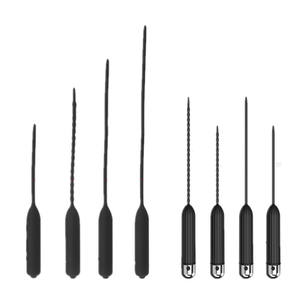 Kostenlose individuelle Box  langer Penis Stecker Vibrator Silikon Harnkatheter Masturbator Vibrierende Harnröhre Schallabsorbierender Dick-Massagegerät - Product Image 1