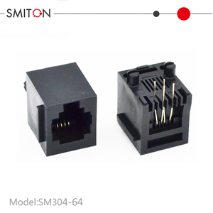 Connecteur modulaire RJ12 RJ11 Prise téléphonique femelle 6P6C 6P4C - Product Image 3