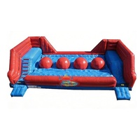 Parcours d'obstacles gonflable commercial en PVC – Portable, taille et couleur personnalisables, certifié CE, location en Chine