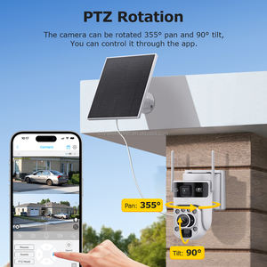 Caméra PTZ <span class=keywords><strong>solaire</strong></span> UBox 637-6M-20X avec zoom 20X, <span class=keywords><strong>WiFi</strong></span> 4G, capteur CMOS 6MP, étanche IP67, audio bidirectionnel, cloud, garantie 1 an - Product Image 5