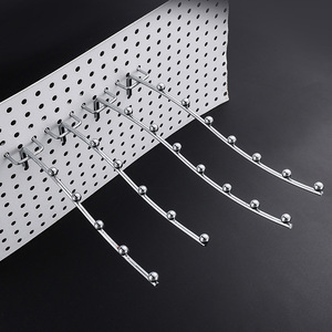 Ganchos de tablero de clavijas triangulares de Metal para exhibición de supermercado para colgar ropa hogar dormitorio sala de <span class=keywords><strong>estudio</strong></span> soportes decorativos - Product Image 2