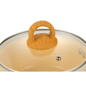 Ollas <span class=keywords><strong>de</strong></span> cocina con logotipo personalizado para Cocinar en casa, <span class=keywords><strong>sartenes</strong></span> antiadherentes portátiles <span class=keywords><strong>de</strong></span> aluminio forjado para Cocina - Product Image 3