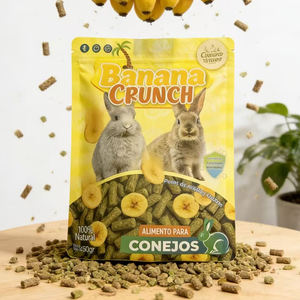 Bolsas de Mylar Personalizadas para Comida de Mascotas, Bolsas Reutilizables con Cierre para Conejos, Empaque para Golosinas - Product Image 3