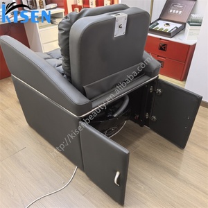 Sillones de Barbería Kisen, Sofá de Salón, Mesa de Lavado Multifuncional, Color Personalizado, Voltaje, Logotipo, Venta al Por Mayor de Fábrica - Product Image 5