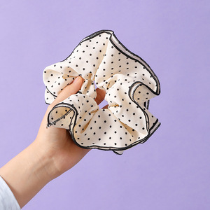 Coletero de tela con lunares de 18 cm y cuatro capas para uso diario de mujer - Product Image 3