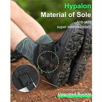 Guêtres de sentier pour la randonnée Léger Respirant Réglable Sandproof Chaussettes Couvertures pour la randonnée et la course à pied Garde les débris hors des chaussures