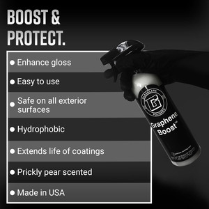GLASKLARE Produit d'entretien automobile : Spray de revêtement céramique au graphène Graphene Boost – Ajoute une protection et prolonge la durée de vie des couches céramiques. - Product Image 2
