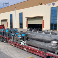 Ligne de production d'engrais NPK entièrement automatique Shenghong, capacité de 1 à 3 tonnes/h, granulés sphériques oblates, matière première à base de fumier animal
