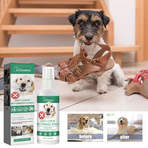 <span class=keywords><strong>Corrector</strong></span> de etiqueta privada OEM sin parada para masticar, espray amargo antimasticable para perros y gatos para entrenamiento de comportamiento de mascotas - Product Image 1