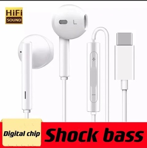 Écouteur de type C avec contrôle du volume du microphone CM33 pour casque d'oreille <span class=keywords><strong>HUAWEI</strong></span> <span class=keywords><strong>Mate</strong></span> 60 P60 Pro Nova13 SE 6 7 - Product Image 6