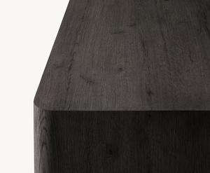 Grande <span class=keywords><strong>Tavolino</strong></span> da Caffè Moderno Francese con Cassetti in <span class=keywords><strong>Legno</strong></span> di Quercia Massiccio, Set di Tavolini Rettangolari e Laterali per Soggiorno - Product Image 5