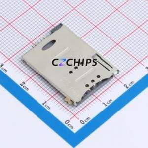 XDSM-0081-010 SIM Card Connector SMD Connector Self-Return Type 1.8mm - Product Image 1