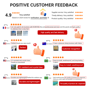 Paneles Lowes por encargo resistencia al calor techo transparente protección Uvb hoja <span class=keywords><strong>de</strong></span> <span class=keywords><strong>policarbonato</strong></span> <span class=keywords><strong>metro</strong></span> <span class=keywords><strong>cuadrado</strong></span> <span class=keywords><strong>precio</strong></span> - Product Image 5